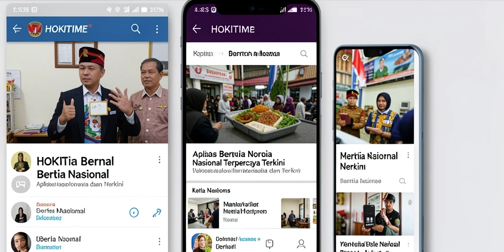 Tampilan utama HOKITIME dengan berita terbaru dan terpopuler.