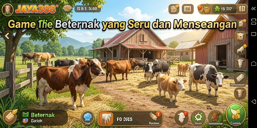 Tampilan antarmuka permainan JAYA388 yang menarik dan ramah pengguna.