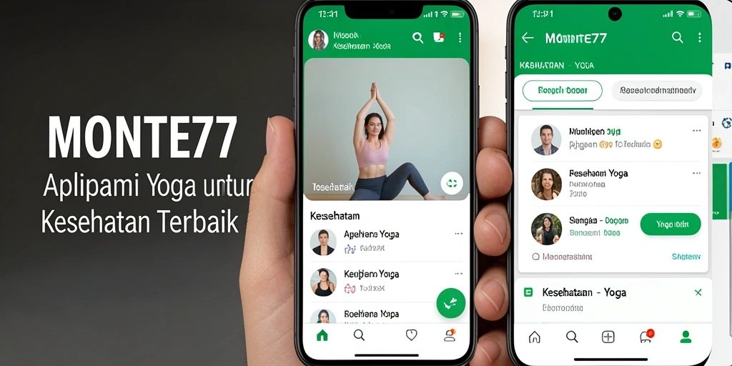 Tampilan antarmuka <strong>MONTE77</strong> yang intuitif untuk pengalaman Yoga yang menyenangkan.